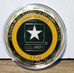 1775 Askeri Challenge Anıtı Amerika Birleşik Devletler Ordusu Demir Anı Madalyonu (T-22)
