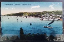 PC.1204  İSTANBUL BOĞAZI ARNAVUTKÖY KIYILARI OSMANLI  DÖNEMİ POSTA KARTI EDİTÖR MOISE BAROUH N.20