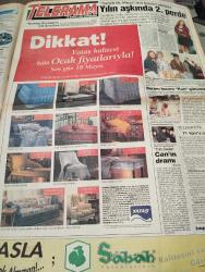 SABAH MELODİ GAZETESİ VE SABAH TELERAMA GAZETESİ KADINLARA ÖZEL - 15 Mayıs 1996 -Karikatürler-Walt Disney/Boncuk-Mort Walker-Dick Browne/Bizim Aile-Tom Armstrong/Marvin-Graham Allen-John Dodd/Kral Kedi-Süleyman Turan/Dön Artık-Astroloji-Bülent Kısa-Klinik-Meltem Pusat-Telerama Programı-Sabah Filmleri-Öğlen Filmleri-Akşam Filmleri-Erdoğan Sevgin-türkiye-bilgisayar-türker alkan-necmettin erbakan-genel başkan-zülal önal-sarah ile musa-buram buram-güneydoğu-arif Sami toker-a takımı-savaş ay-yataş-dikkat-reyting Hamdi-Serpil çakmaklı-cumbaba-Kemal sunal-meral orhonsay-tevfik polat-yılmaz zafer-inci doğan-şerif gören-tarık akan-hakan balamir-yasemin yalçın-serhat hacıpaşalıoğlu-levent yılmaz-cam Kolukısa çizgi Ali sürmeli-geç kalan sevgi-intikam silahı-yalan rüzgarı-akşama doğru-riziko-müzik kutusu-haberler-sabahın klipleri-hayvanlar alemi-fikret kızılok-yüksek tansiyon-ali Baba'nın çiftliği-sabah keyfi-türk sineması-sıcağı sıcağına-motor sporları dünyası-beyaz saçlı prens