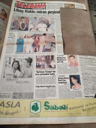 SABAH MELODİ GAZETESİ VE SABAH TELERAMA GAZETESİ KADINLARA ÖZEL - 13 Mayıs 1996 -Karikatürler-Walt Disney/Boncuk-Mort Walker-Dick Browne/Bizim Aile-Tom Armstrong/Marvin-Graham Allen-John Dodd/Kral Kedi-Süleyman Turan/Dön Artık-Astroloji-Bülent Kısa-Klinik-Meltem Pusat-Telerama Programı-Sabah Filmleri-Öğlen Filmleri-Akşam Filmleri-Erdoğan Sevgin-tüy dökücü krem-başbakanlık-elif ergu-yataş-osman aysu-zehra-zeki alasya-metin akpınar-şehnaz tango-amerika-gülşen-tanju okan-serap aksoy-melih gümüşbıçak-televole-sevda demirel-adnan sezgin-defne samyeli-yıldız kenter-şükran güngör-fırlama dedektifler-unutulmaz Bir yaz-japon işi-kemal sunal-fatma girik-kartal tibet-falım-adana belediye başkanı-sefa geldiniz-ateş attı-dünya haber-televole-gecenin içinden-beşli kuvvet-elmas savaşçıları-kambur-fatma girik-kadir inanır-şeker cadı-türk sineması-genç yarışçılar-coşkun sabah-yumurcak-gençlik rüzgarları-merhamet