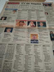 SABAH MELODİ GAZETESİ VE SABAH TELERAMA GAZETESİ KADINLARA ÖZEL - 8 Mayıs 1996 -Karikatürler-Walt Disney/Boncuk-Mort Walker-Dick Browne/Bizim Aile-Tom Armstrong/Marvin-Graham Allen-John Dodd/Kral Kedi-Süleyman Turan/Dön Artık-Astroloji-Bülent Kısa-Klinik-Meltem Pusat-Telerama Programı-Sabah Filmleri-Öğlen Filmleri-Akşam Filmleri-Erdoğan Sevgin-Şebnem dönmez-gelin-nihal mete-mehmet güç-dündar ailesi-ssk-gaziosmanpaşa-yemek-marmara oteli saç çizgi saray ile musa-a takımı-savaş ay-sahte maliyeci-küçükköy-esenler kısa çizgiyi Yeşilköy 8-ge Kadir inanır-pusula çizgi Hamdi alkan-atatürk-halit refik-mayıs-yasemin yalçın-ümit besen-nazan ayaz-baba yüreği-Zuhal olcay-tevfik Başak saç çizgi cam borcu-aytekin akkaya-kaan tulgar-nesrin akkoç-tarık akan-cüneyt arkın-şerif gören-faruk turgut-sevtap parman-yalçın dümer-hale soygazi-sen dul şaban-kemal sunal-nevra serezli-zorlu ortaklar-sabah kahvesi-sinema-gençlik rüzgarları-yıldız savaşçıları-türkan şoray-spora bakış-hugo-frekans-tansiyon-akşamın