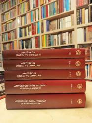 Atatürk'ün Söylev ve Demeçleri + Atatürk'ün Tamim, Telgraf ve Beyannameleri [5 CİLT TAM TAKIM, CİLTLİ]