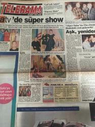 SABAH MELODİ GAZETESİ VE SABAH TELERAMA GAZETESİ KADINLARA ÖZEL - 29 Mart 1996 -Karikatürler-Walt Disney/Boncuk-Mort Walker-Dick Browne/Bizim Aile-Tom Armstrong/Marvin-Graham Allen-John Dodd/Kral Kedi-Süleyman Turan/Dön Artık-Astroloji-Bülent Kısa-Klinik-Meltem Pusat-Telerama Programı-Sabah Filmleri-Öğlen Filmleri- Akşam Filmleri-Protex-Gülriz Sururi-Alı Kırca-Engin Cezzar-Hillary Clinton-Özlem Akalan-Yaşlılık el kitabı-Elif Ergu-banvit-Dilara Akıncı-Predictor-Solo peçete-Hülya Avşar-Nükhet Duru-Sibel Can-Sarışının adı Esmerin tadı-Süper Baba-Şevket Altuğ-İbo Show-Ankara Mobilya-İdaş-Erdoğan Sevgin-İzzet Altınmeşe-Suavi-Hazal-Orhan Gencebay-Kır gönlünün zincirini-Müjde Ar-Gülşen Bubikoğlu-Cihan Ünal-Arsen Gürzap-O Kadın-Nazlı ile Şirvan-Turgay Toksöz-Meral Zeren-Bilal İnci-Sahte Dünyalar-Turgut Yusuf-Bülent Ersoy Show-Savaş Ay-Dennis Hooper-Sahte Dünyalar