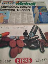 SABAH MELODİ GAZETESİ VE SABAH TELERAMA GAZETESİ KADINLARA ÖZEL - 29 Nisan 1996 -Karikatürler-Walt Disney/Boncuk-Mort Walker-Dick Browne/Bizim Aile-Tom Armstrong/Marvin-Graham Allen-John Dodd/Kral Kedi-Süleyman Turan/Dön Artık-Astroloji-Bülent Kısa-Klinik-Meltem Pusat-Telerama Programı-Sabah Filmleri-Öğlen Filmleri-Akşam Filmleri-Erdoğan Sevgin-Alman feminist-çelik-gezi-migros-şok-BİM-pınar yılmazer-bebeğim-tarkan-bayram-lunapark-yılmaz morgül-ebru gündeş-ibrahim tatlıses-elif dağdeviren-zeki alasya-metin akpınar-erkan yolaç-arif sağ-müslüm gürses-mahsun kırmızıgül-adnan şenses-seda sayan-rusya-zeytin gözlüm-oya aydoğan-turist ömer-sadri alışık-cüneyt arkın-tarık akan-cavidan akyol-çıplak vatandaş şu çizgi Şener şen-belkıs akkale-yaprak hırsızı-televole-Bayram zirvesi-gece haber-kaldırım serçesi-hastane-yalan rüzgarı-genç yarışçılar-hayvanlar alemi-robocop-spora bakış-piyangola-türk sineması-sonsuz aşk-göksel arsoy-marimar-son durak Tokyo