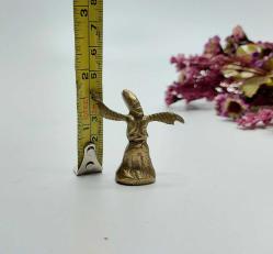 Antika Semazen Biblo - Mevlana Konya Blbo - Eski Pirinç Mini Derviş Semazen Biblo