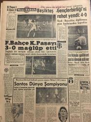 YENİ SABAH GAZETESİ 18 KASIM 1963 YIL :26 SAYI :8866--Bir çok yerde AP listesi kazanıyor --Kırşehir de MP li Erdemir i CKMP liler Çekiçle Yaraladı ---Kartal ,Pendik ,Maltepe ve Tuzla da AP Oyları İptal Edildi ---Gazanfer Bilge ,İrfan ve Adil Atan la kardeşlerini vurdu ---Seçimden Notlar --Türkiye -Belçika : Siyavuşgil ---Eisenhover Amerika nın Avrupa dan 5 Tümenini Geri Çekmesini İstiyor ---Sinema Tiyatro ,Radyo ---Tenesse Wıllıams ın güzel bir eseri :Dövme Gül --H.Tepe :1 D.Spor :0 Beşiktaş ,Gençlerbirliği ni rahat yendi :4-0--Fenerbahçe K.Paşayı 3-0 mağlup etti ---Feriköy ün galibiyet serisi devam ediyor ---Meydan dövüşü halinde geçen maçta Milan ı 1-0 yenen : Santos Dünya Şampiyonu ---Ankara Sıkı Yönetim Kumandanın Tebliği ---Konya da AP Oyları İptal Edildi --Seçim suçlarından 34 kişi Adliyeye Verildi ---Bazı İllerde alınan ilk neticeler sürprizli ---İlk neticelere göre yurtta seçime iştirak yüzde 70 civarında oldu ---