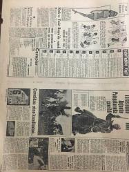 YENİ SABAH GAZETESİ 13 MAYIS 1962  YIL :25 SAYI :8322--Bikini modelleri-CHP ,AP nin cevabını beğenmedi --Gürsel ,Sunay sonra İnönü ile görüştü ---Planlama teşkilatı ürken sermayeyi tahmin edemiyor ---Kalp Cerrahisi Merkezi Açıldı --Özel teşebbüsü yanlış hareketler  kasaların açılması 22 Şubat ürküttü ---Her gün en az 20 hırsızlık oluyor --Muhalefet Sofia nın düğününü boykot etti --Küçük icadlar : Siyavuşgil ---Radyo Programları ---Kocam R.Burton ve Liz Taylor --Rock ve Twist Rusya da yasak ---Dış olaylar : İspanya da gösteri yapan öğrenciler tevkif edildi ---Bengal de 13 Müslüman Öldürülmüş ---Hediye alan Bakan Yardımcısı istifa etti ---Beşiktaş ,Iz.Spor dan Güç Kurtuldu --0-0---İsrail takımı bugün geliyor --Vefa dün iddialı  Altay ı 1-0 yendi ---G.Birliği ,baraj yolcusu D.Spora  şans tanımadı --Y.Direk tek puanı bile güç aldı ---Karşıyaka :3 Karagümrük :2 ---İ.Spor :0-A.Gücü :0--Cavit Oral : Af meselesinde mütabakata varıldı dedi ---