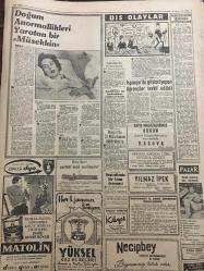 YENİ SABAH GAZETESİ 13 MAYIS 1962  YIL :25 SAYI :8322--Bikini modelleri-CHP ,AP nin cevabını beğenmedi --Gürsel ,Sunay sonra İnönü ile görüştü ---Planlama teşkilatı ürken sermayeyi tahmin edemiyor ---Kalp Cerrahisi Merkezi Açıldı --Özel teşebbüsü yanlış hareketler  kasaların açılması 22 Şubat ürküttü ---Her gün en az 20 hırsızlık oluyor --Muhalefet Sofia nın düğününü boykot etti --Küçük icadlar : Siyavuşgil ---Radyo Programları ---Kocam R.Burton ve Liz Taylor --Rock ve Twist Rusya da yasak ---Dış olaylar : İspanya da gösteri yapan öğrenciler tevkif edildi ---Bengal de 13 Müslüman Öldürülmüş ---Hediye alan Bakan Yardımcısı istifa etti ---Beşiktaş ,Iz.Spor dan Güç Kurtuldu --0-0---İsrail takımı bugün geliyor --Vefa dün iddialı  Altay ı 1-0 yendi ---G.Birliği ,baraj yolcusu D.Spora  şans tanımadı --Y.Direk tek puanı bile güç aldı ---Karşıyaka :3 Karagümrük :2 ---İ.Spor :0-A.Gücü :0--Cavit Oral : Af meselesinde mütabakata varıldı dedi ---