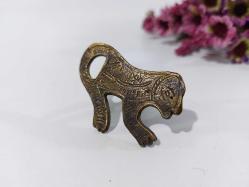 Eskilerden Tılsım - Mühür - Aslan Desenli Dua - Büyü - Nazar - Pirinç Malzeme Nazarlık