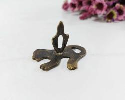 Eskilerden Tılsım - Mühür - Aslan Desenli Dua - Büyü - Nazar - Pirinç Malzeme Nazarlık