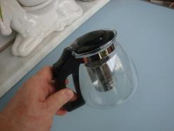 CAM DEMLİK -  PASLANMAZ ÇELİK SÜZGEÇLİ - 2. EL  ÇOK TEMİZ DURUMDA