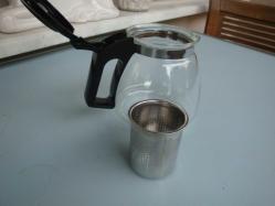 CAM DEMLİK -  PASLANMAZ ÇELİK SÜZGEÇLİ - 2. EL  ÇOK TEMİZ DURUMDA