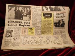 GAZETE  27 AĞUSTOS 1970 YILINA AİT KOLEKSİYONLUK ''TERCÜMAN'' GAZETESİ(54 YIL ÖNCE) 413