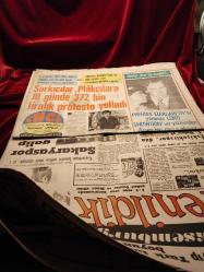 GAZETE  27 AĞUSTOS 1970 YILINA AİT KOLEKSİYONLUK ''TERCÜMAN'' GAZETESİ(54 YIL ÖNCE) 413