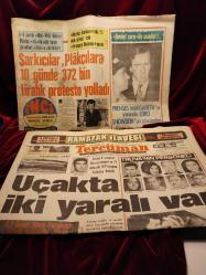 GAZETE  27 AĞUSTOS 1970 YILINA AİT KOLEKSİYONLUK ''TERCÜMAN'' GAZETESİ(54 YIL ÖNCE) 413