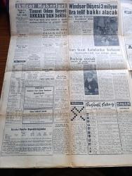 Yeni İstanbul Gazetesi - 17 Kasım 1960 - Amerikan Seçiminden Sonra Yazan Habib Edib Törehan Köşe Yazısı - Alpaslan Türkeş Ve 13 Arkadaşının Görevleri Dün Açıklandı - Affedilen Milli Birlik Komitesi Üyeleri Dört Yıl Müddetle Dış Memleketlerde Kalacaklar - 6 7 Eylül Davasında İse Adnan Menderes'in Avukatı Burhan Apaydın İsmet İnönü'nün De Tanık Olarak Dinlenilmesini İstedi - Demokrat Parti'nin Malları Nasıl Tasfiye Edilecek -  Başsavcı Egesel İle Hayrettin Erkmen Söz Düellosu - Meçhul Sevgili Nakleden Refik Özdek Yazı Dizisi - Doğu Ve Güneydoğu Anadolu'nun Kalkındırılması Yazan Doktor Fazlı Ayverdi Yazı Dizisi - Orhan Veli'yi Anarken Yazan Fikret Adil - İstanbul Ankara Radyosu Programı - Birleşmiş Milletler Küçük Devletlere İhtarda Bulundu - Eichman Altı Milyon Yahudiyi Öldüren Adam Çeviren Nevin Kınay Yazı Dizisi - Fransa Batı Almanya'ya Hava Üssü Veriyor - İdil Biret'in Moskova'da Üçüncü Konseri De Başarı Kazandı - Bugünkü Burç Falınız - Yüksek Adalet Divanı Önünde Yassıada Duruşması