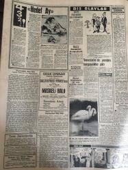 YENİ SABAH GAZETESİ 9 MAYIS 1962 YIL :24 SAYI :8318---Mardin de 5 kişi tevkif edildi --Senato da işsizliğin yarattığı tehlikeler üzerinde duruldu ---Gümüşpala İnönü den  af için  söz aldık dedi ---Bakanlar tahrik var dediler --AP Grubu işsizliği  görüştü --Yılın düğününe 145 şeref misafiri davet edildi ---Sarıkamış ta bir assubay öldürüldü --Haraç  vermeyen kadını üstüne benzin döküp ateşlediler ---Firari deli yerine dört tane akıllı yakalandı --Şoför uyuyunca 3 kişi öldü ,30 kişi yaralandı ---4 Kaçakçı ,2 milyonluk kaçak malla ele geçti ---Mardin olayları :Siyavuşgil --Sinemalar :Atlas :Kanlı Kervan ,Emek :Gölgeler ---Radyo Programları ---Müsadere edilen bütün silahlar iade edilecek ----Dış Olaylar : NATO Endonezya için Hollanda yı tutuyor --Venezüella da yeniden kargaşalıklar çıktı ---Rusya denemelere devam edecek --Paylaşılacak Milyarlar --Fenerbahçe ,Stoke City i yendi :1-0- ---Matthews güzel oynmadı ,Tek golü Şeref attı ---Ordu Güreşçilerimiz yedi galibiyet aldılar --