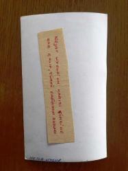 NEJAT UYGUR'UN EŞİ NECLA UYGUR'UN ORİJİNAL FOTOĞRAFI - 16 x 9,5 cm EBADINDA - SİYAH & BEYAZ - NECLA UYGUR BİR TİYATRO OYUNU SIRASINDA SAZ ÇALIP TÜRKÜ SÖYLERKEN ÇEKİLMİŞ BİR KARE