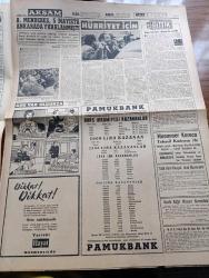Akşam Gazetesi - 2 Haziran 1960 - Soruşturma Açılırken Yazan Doçent Doktor Edip F. Çelik Köşe Yazısı - Topkapı Olaylarının İçyüzü Fotoğraflar - İktisadi Tasarruf Yapılacak - İsmet İnönü Harekattan Haberim Yoktu - Cemal Gürsel Gençliğe Hitabede Bulundu - Vatan Cephesi Ocakları Kaldırılıyor - Rejim Islahatı İçin İki İlim Heyeti Kuruldu - Hürriyet Anıtı İçin Kampanya Kapandı - Galatasaray'ın Kıymetli Futbolcusu İsmail Kurt - At Yarışları - Dördüncü Murad Siyah Zambak Yazan Suzan Sözen Yazı Dizisi - Kızkulesi Kahramanı Çizen Suat Yalaz - Aşk Var Oldukça Aşk Ve His Romanı Resimleyen Remzi - Adnan Menderes  Mayıs'ta Ankara'da Yuhalanmıştı - Satın Alınan Koca Yazan Luisa Maria Linares Yazı Dizisi - Yeni Kabine Üyelerini Yakından Tanıtıyoruz - Bize Barbaroslu Derler Yazan Çizen Ratip Tahir Burak - Kont Senlibenli Çizgi Roman - Nazlı İle Hamza Karikatür - Yaralı Gönül Çizgi Roman - Vadiler Hakimi Çizgi Roman - Muhtar Uluer - Sıtkı Ulay - Selim Sarper - Polis Copu En Fazla Demokrat Partililere