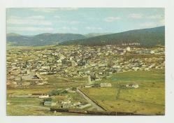 SARIKAMIŞ PANORAMİK GENİŞ GÖRÜNÜM ESKİ BASIM ORİJİNAL KARTPOSTAL...