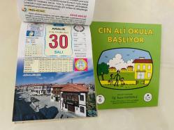 30 Aralık 2025 hediyelik orijinal Ülkü takvim yaprağı (Cin Ali kitabı hediyeli:)