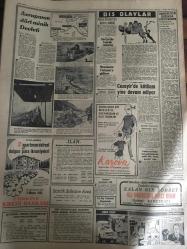 YENİ SABAH GAZETESİ 2 MAYIS 1962 YIL :24 SAYI :8311---AP ile CHP yaraları sarmak için komisyon kurdular --Mucize :67 metrelik kuyuya düşen çocuğa bir şey olmadı --CHP lileri AP nin ilerdeki hareketleri korkutuyor ---Vicdan azabı çeken kaatil kendini astı ---Bir meyhaneye benzin dolu yanar şişeler atıldı --Gericilikten böyle  kurtulmaz : Siyavuşgil --Kimsesiz Çocukları Kötü Yola Sevkediyorlarmış ---Radyo Programları ---Dış Olaylar : Suriye de toprak reformu -Cezayir de katliam yine devam ediyor ---Peron Rusya ya davet edildi --Koskoca bir klinik açan sahte doktor ---CENTO tek komutan için anlaşamadı --Genç Milli Takım dün  A milliler bugün dönüyor --Coşkun Özarı Lig Şampiyonu bu pazar akşamı belli olacaktır dedi ---Bartu Ailesi Ev Arıyor --Fenerbahçe İzmir den endişeli --Real Madrid -Benfica --Stock City yarın geliyor ---Kiraz ,Seneye İngiltere de Şampiyon Olabiliriz Dedi ---Bazı 14 lerin iştirakı ile yeni bir parti kuruluyor --Bir mayın tarlasını seller sürükledi --