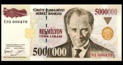 5 milyon ilk prefix ilk bin parası