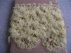 T - APLİKELİK -  MEKİK  OYASI - Namaz örtüsü için