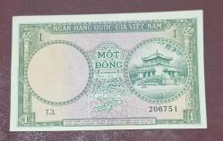Efemera - Güney vietnam 1 dong kağıt para - kitantik - kitaLog