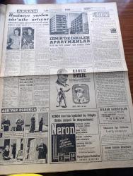 Akşam Gazetesi - 16 Haziran 1960 - Dış Münasebetlerin Yürütülmesi Yazan Doçent Doktor Edip F. Çelik Köşe Yazısı - Sabıkların Bankadaki Paraları 1 Milyar TL - Muzaffer Kurbanoğlu Avrupa'da Kayıp - Yassıada'da Polis Romanları Rağbet Gördü - Seçimler 4 5 Ay İçerisinde Yapılacak - 19 Mayıs Gösterisi 26 Haziran'da Yapılacak - Milli Birlik Komitesi Üyeleri Törenle And İçecek - Belediye Başkanı Kurmay Albay Şefik Erensü - Güzellik Kraliçesi Organizatörlerinin Elinden Zor Kurtulan İki Güzel Fotoğraf - Kore Birliği Yola Çıktı - Kızkulesi Kahramanı Çizen Suat Yalaz - Dördüncü Murad Siyah Zambak Yazan Suzan Sözen Yazı Dizisi - İhtilal Ve Partiler Yazan Müşerref Hekimoğlu Köşe Yazısı - Aşk Var Oldukça Aşk Ve His Romanı Resimleyen Remzi - Mutlu Sıkıntılar Yazan Aziz Nesin Köşe Yazısı - İngiliz Ana Kraliçesi Elizabeth Evlenecekmiş - Bize Barbaroslu Derler Yazan Çizen Ratip Tahir Burak - Kont Senlibenli Çizgi Roman - Nazlı İle Hamza Karikatür - Vadiler Hakimi Çizgi Roman - Karagümrük'lü Kadri Aytaç