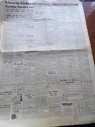 Milliyet Gazetesi - 23 Kasım 1960 - Yassıada'da ilk Tahliye Kararı - Bebek Davası Sanıklarından Doktor Fahri Atabey 17.45 de  Serbest Bırakıldı - Adnan Menderes Hakkında Bu Dava İle İlgili Tevkif Kararı Kalktı - Gemi Davası Duruşması 45 Dakika Sürdü - 6 7 Eylül Duruşmalarında 11 Sabık Bakan Tanıklık Yaptı - Değirmen Davasında Arsa İle İlgili Rapor Sanığı Kızdırdı - Uşak Olaylarının Tahkikatı Başladı - Sabık Milli Birlik Komitesi Üyesi Rifat Baykal Da Dün Gitti - Çetin Altan Köşe Yazısı - Bugünkü Burç Falınız - Kongo İle Birleşmiş Milletler Kuvvetleri Arasında Çarpışma Oldu - Abdülcanbaz'ın Maceraları Çizen Turhan Selçuk - Yakut Gözlü Kedi Yazan Ümit Deniz Yazı Dizisi - Cici Can Çizen Bedri - Sahne Aşkları Çizen Leonard Starr - Maruf Bey Çizen Martin - Johnny Hazard Çizen Frank Robbins - Galatasaray Olimpiyakos Karşısında Daha Şanslı - Toto'da 12 Bilen 56 Bin Lira Alıyor