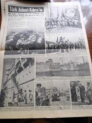 Hürriyet Gazetesi - 17 Ağustos 1960 - Türk Askeri 82 Yıl Sonra Kıbrıs'a Ayak Bastı - Türk Birliğini Kıbrıs'ta Karşılama Töreni Fotoğraf - Türkiye'nin İlk Kıbrıs Büyükelçisi Emin Dırvana Lefkoşa'ya Gitti - Vali Foot Kıbrıs'tan Ayrıldı - Kıbrıslı Türkler Mehmetçikleri Görülmemiş Bir Sevgi Tezahüratı İle Karşıladılar - EOKA'cılar Kıbrıs'a Dönüyor - Bir İngiliz Radyo Muhabirine Göre Türkler Askerlere Rumlar İse EOKA'cılara Tezahürat Yaptı - Birleşik Amerika'dan 127 Milyon Liralık Daha Yardım Yapıldı -  İsimsiz Kadın Aşk Ve His Romanı Yazan Theresa Drake Yazı Dizisi - Dedektif Nik'in Maceraları Çizgi Roman - Roma Olimpiyatı Başlamadan Evvel Çıkan İlk İhtilaf - FİLA Reisine Göre 57 Kiloda Sadrettin Özden İle 67 Kiloda Osman Kambur Güreşlere Girmeyecek - Metin Oktay Oya Oktay Çifti Ayrılıyor - Mukaddes Sır Aşk Ve Macera Romanı Çizen Faruk Geç - Hürrem Sultan Yazan Feridun Fazıl Tülbentçi Yazı Dizisi - Nazi Kasabı Eichman'ı Metresi İle Karısının Ele Verdiği Söyleniyor - Asker Kıbrıs'ta Foto