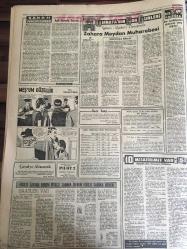 YENİ SABAH GAZETESİ 13 AĞUSTOS 1963 YIL :26 SAYI :8769--Nüfusun yüzde 71 i çiftçi ---Ehliyetsiz iki şoförden biri 9, diğeri 3 cana kıydı ---Posta soygununu için tam 350 ihbar yapıldı --Bir çete 2 Ağa yı dağa kaldırdı ,10 bin  lira fidye istiyor ---Tankerle çarpışan oto da 4 kişi yandı ---Kenya da kız babaları flört parası alıyor ---İstanbul dan Beyrut a iki tüccar denizden  otomobil ile gidecek ---Kan davası yüzünden  iki kişi öldürüldü ---Açık Hava da Yarasa : Siyavuşgil ---İtalyan okullarında dersler hipnotizma ile öğretilecek ---Güzeller için disiplin sıkı ---Batı Müziğinde Genç İstidat :Şükrü Yüzbaşıoğlu ---Balkan Güreş Şampiyonası Yarın M.Paşa da başlıyor --Gürkan Çevik 400 de 47.6 ile Türkiye rekoru kırdı ---Beşiktaş ,Aldo yu bir daha deneyecek ---3. Voleybol Turnuvasını Şampiyonlukla Kapattık ---Galatasaray Beykoz 'u Beşiktaş da B.Spor u aynı  skorla yendi :1-0--Tenis Milli Takımımız Sonuncu Oldu --Fenerbahçe Bursa da berabere kaldı --250 bin liralık eroin ele geçti ---