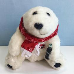 Coca Cola Lisanslı Peluş Kutup Ayısı - Büyük Boy