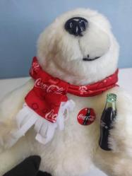 Coca Cola Lisanslı Peluş Kutup Ayısı - Büyük Boy
