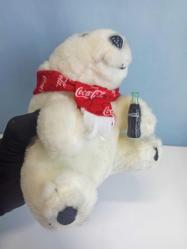 Coca Cola Lisanslı Peluş Kutup Ayısı - Büyük Boy