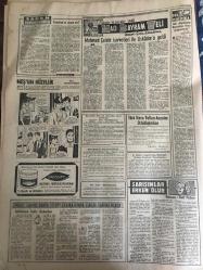 YENİ SABAH GAZETESİ 12 HAZİRAN 1963 YIL :26 SAYI :8709--Barzani nin başı için para vadedildi --Kabinede ki üç CKMP li Bakan da dün istifa etti --Düğün evine dinamit attı --28 Sanığın daha sorgusu yapıldı ---İstanbul nüfusun 937.000 i Anadolu--Tahran da fevkalade tedbirler alındı ---Üç Valinin makam arabaları çarpıştı ---Doktor Ward ve Rus Deniz Albayı olayın karanlık çehreleri --Bulduğu 70 bin lirayı  sahibine teslim etti ---Corioalan ın sırası mı ?: Siyavuşgil --Yıldırım çarpmasından beş kişi daha öldü --Sinema mevsimi kapanırken başarılı bir Meksika filmi :Asiler Çarpışıyor --Haftanın Portresi : Maria Laforet --Amerika yı 7-1 mağlup ettik --Galatasaray bu akşam Beykoz la oynuyor --Amatör Şampiyonanın Final Maçları Belli Oldu --Galatasaray Kupa da Finalist --Fenerbahçe dünkü tasnifte arayı açtı --Nedim e 21 gün ceza verildi ---Kavga da ezilen bir çocuk öldü --
