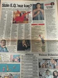 SABAH MELODİ GAZETESİ VE SABAH TELERAMA GAZETESİ KADINLARA ÖZEL - 4 Şubat 1996 -Karikatürler-Walt Disney/Boncuk-Mort Walker-Dick Browne/Bizim Aile-Tom Armstrong/Marvin-Graham Allen-John Dodd/Kral Kedi-Süleyman Turan/Dön Artık-Astroloji-Bülent Kısa-Klinik-Meltem Pusat-Telerama Programı-Sabah Filmleri-Öğlen Filmleri- Akşam Filmleri-Erdoğan Sevgin-Şerif Ercan-Okan Bayülgen-Emel Müftüoğlu-Seda Kaya Güler-Nako-Safilo Group-Ebru Kılıçoğlu-Selahattin Duman-Meltem Cumbul-Devriye-Bilge egemen-Ebru Keser-Orhan Boran-Home Dergisi-Gendekor ahşap-Metin Belgin-Mehmet Ali Erbil-Gülriz Sururi-Tarsus-Nurdan Torun-Rüya Ersavacı-İbrahım Erkal-Simra Kantarcıoğlu-Ebru Kantarcıoğlu-Yasemin Yalçın-Erman Toroğlu-Funda Barın-Magazin Forever-Kadınlık Bizde Kalsın-Yılmaz Erdoğan-Metin Serezli-Tülay Taşdöğen-Kenan Erçetingöz-Seda Sayan-Müşfik Kenter-Nastassia Kinskil-Charlie Sheen-Danny Aiello-Matthew Modine-Anatomi Dersi-Christine Lathi-Hababam Taburu-Müjdat Gezen-Figen Han-Çıldırasıya Sevmek-Claudia Christian