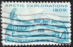 LOT.11 » +++ AMERİKA ANTARTİKA KEŞİF 50.YIL     1959   4C - DAMGALI