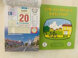 20 Şubat 2025 hediyelik orijinal Ülkü takvim yaprağı (Cin Ali kitabı hediyeli:)