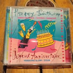 JOYEUX ANNIVERSAIRE / HAPPY BIRTHDAY / CD