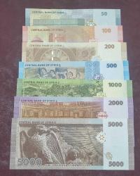 Suriye 7 li kağıt para seti