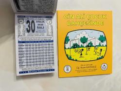 30 Aralık 2025 hediyelik orijinal Türkiye takvim yaprağı (Cin Ali kitabı hediyeli:)