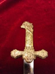 ZARF AÇACAĞI BİZANS  KILICI FORMUNDA İŞLEMELİ  ÇOK ENDER VE KİBAR BİR ÜRÜN