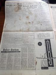 Cumhuriyet Gazetesi - 21 Ağustos 1960 - Onlar Da Haklı Değil Mi Yazan Nadir Nadi Köşe Yazısı - İzmir Fuarını Açan Ticaret Bakanı Cihat İren'in Konuşması - Zirai Krediler Yüzoniki Milyon Lira Daha Yükseltildi -  Ordu Saflarında Kadro Bakımından Yapılmakta Olan Ayarlama Bitti - Döviz Muamelelerinde Prim Sistemi Kaldırıldı - İkinci Cumhuriyetin İhtilal Meclisi Üyeleri 29 Röportajı Yapan Ecvet Güresin Yazı Dizisi - Sabıklarla İlgili Siyasi Bir Cinayet Meydana Çıkarıldı - Sabıkların Müsaadesi İle Yurda Sokulan Kitaplar - Kolera Tehlikesine Karşı Tedbir Alındı - Sabah Şarkısı Yazan Taylor Caldwell Yazı Dizisi - Et ve Balık Kurumu Mağazaları Kapatılıyor - Feza Yarışı Hızlandı - Rusya Irak'a 750 Milyon Ruble Yardım Yaptı - Resimli Roman Başkasının Günahı Çizen Yves Sayol - Haftanın Şakaları Yazan Burhan Felek - Kilisede Cinayet Yazan Georges Simenon Yazı Dizisi - İstanbul Ankara Radyosu Programı - Bay Oscar Karikatür - Profesör Nimbüs'ün Maceraları - Olimpiyata Katılanlar Sporcularımız Gitti