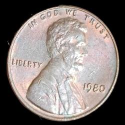Amerika 1980 Lincoln Cent