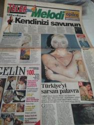 SABAH MELODİ GAZETESİ VE SABAH TELERAMA GAZETESİ KADINLARA ÖZEL - 24 Haziran 1996 -Karikatürler-Walt Disney/Boncuk-Mort Walker-Dick Browne/Bizim Aile-Tom Armstrong/Marvin-Graham Allen-John Dodd/Kral Kedi-Süleyman Turan/Dön Artık-Astroloji-Bülent Kısa-Klinik-Meltem Pusat-Telerama Programı-Sabah Filmleri-Öğlen Filmleri-Akşam Filmleri-Erdoğan Sevgin-tüy dökücü krem-töre cinayeti-yonca evcimik-palavra-yıldız dövmesi-aktüel-gelince seçildi reis-tarkan-elif dağdeviren-yıldırım aşkı-rafet el roman-tuğba altıntop-hastane-zeki alasya-metin akpınar-serap aksoy-sibel can-temmuz-televizyonda-mafya-salih güngör-Fatma girik-şehnaz sungur-ayşen gruda-türk sineması-yalan rüzgarı-ana haber-operasyon-gecenin içinden-alkışlar-akşama doğru-anadolu'dan görünüm-ekrem bora-güzin doğan-kadir inanır-sezer inanoğlu-bulut aras-güngör bayrak-gençlik ateşi-güneş yanığı-ormanın hakimi-sabah kahvaltısı-reyhan karaçam-levent ünsal-gündüzün karanlığı-cingöz köpek-hayvanlar alemi-küçük soytarılar-metin milli-sınava doğ - İdil Koleksiyon