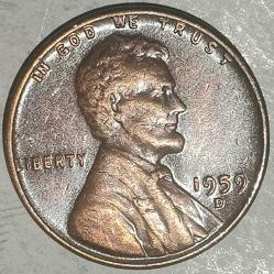 AMERİKA 1959 D   1 CENT