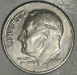 AMERİKA   2000 P   1 DIME