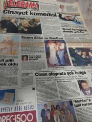 SABAH MELODİ GAZETESİ VE SABAH TELERAMA GAZETESİ KADINLARA ÖZEL - 18 Haziran 1996 -Karikatürler-Walt Disney/Boncuk-Mort Walker-Dick Browne/Bizim Aile-Tom Armstrong/Marvin-Graham Allen-John Dodd/Kral Kedi-Süleyman Turan/Dön Artık-Astroloji-Bülent Kısa-Klinik-Meltem Pusat-Telerama Programı-Sabah Filmleri-Öğlen Filmleri-Akşam Filmleri-Erdoğan Sevgin-takıntılar-asya-gelin-cemil ipekçi-elif ergu-Bora öztoprak-tüy dökücü krem-brad pitt-seymour diamond-seçil-Ali öztürk-unutursun gönlüm-cinayet komedisi-bülent ecevit-mehmet Ali birand-32 gün-ankara'da gündem-orhan uğuroğlu-türkiye-hırvatistan-temel ile fadime-mahallenin muhtarları-sezen aksu-imran aykut-fırtınalar-ebru gündeş-engin civan-adliye koridorları-türk sineması-yalan rüzgarı-gece haberleri-avrupa futbol şampiyonası-gezelim görelim-belalı anne-hülya koçyiğit-ibrahim tatlıses-emel sayın-ünsal emre-ediz hun-pelikan dosyası-yerel haber-çarkıfelek-osman balcıgil-ufo gerçeği-bir Demet tiyatro-zamanda yolculuk-ekonominin içinde